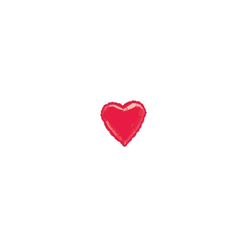 Globo Corazón Rojo 18" Globo Corazón Rojo 18"