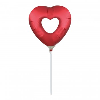 Globo Palo Corazon Hueco
