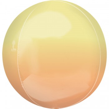 Globo Orbz  Amarillo/Naranja