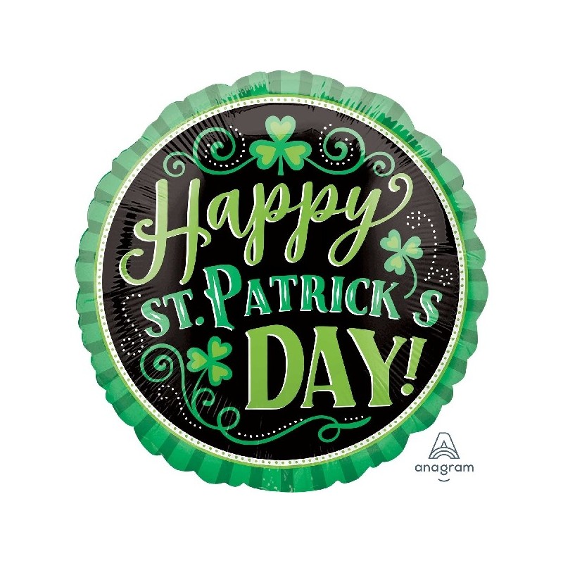Globo 18"Happy S.Patrick''s Day