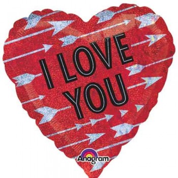 Globo Corazon I Love You Flech