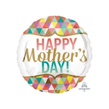 Globo Happy Mother''s Day Geome