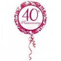 Globo 18" 40Th Anniversary Rub