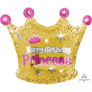 Globo Corona H. Bday Princess