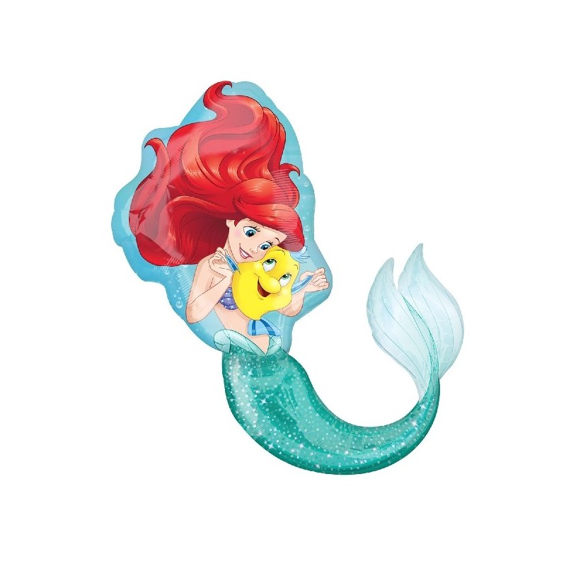 Globo Forma La Sirenita Ariel