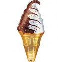 Globo Forma Cono De Helado Globo Forma Cono De Helado