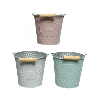 Cubo Laton C/Asa 16Cm Surt.