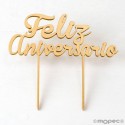 Pick Tarta Feliz Aniversario Pick Tarta Feliz Aniversario