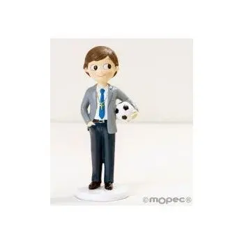 Figura Niño Comunion C/Pelota