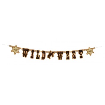 Guirn.Letras "Wild West" 110Cm