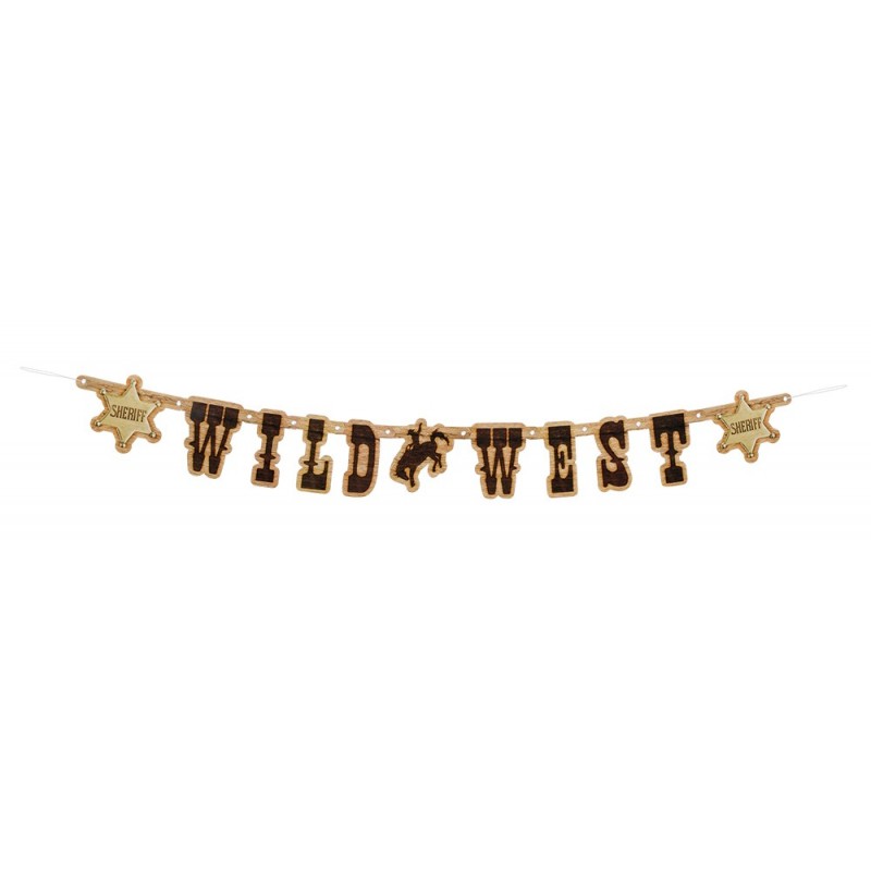 Guirn.Letras "Wild West" 110Cm Guirn.Letras "Wild West" 110Cm
