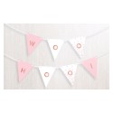 Banderin Rosa Oro Person 4,57M Banderin Rosa Oro Person 4,57M