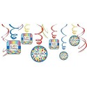 P/12 Deco.Espiral Happy Bday P/12 Deco.Espiral Happy Bday