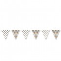 Banderin Met. Mix Dots&Chevron