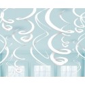 P/12 Colg.Espiral Blanco