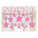 P/30 Col.Espiral Estrella Rosa