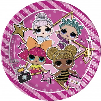 P/8 Plato 20Cm Lol Glitter