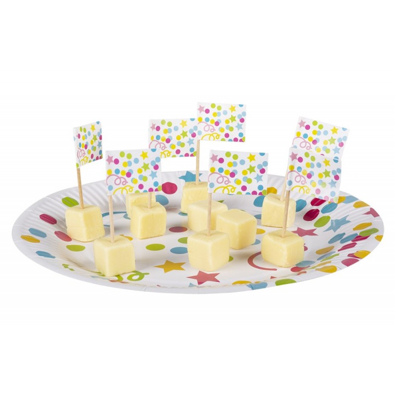 P/24 Pick Banderas Confetti P/24 Pick Banderas Confetti