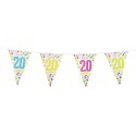 Banderin Nº20 Confetti 6M Banderin Nº20 Confetti 6M