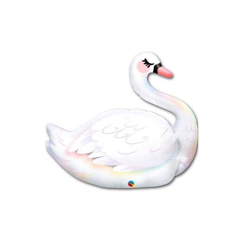 Globo Cisne Blanco 89Cm Globo Cisne Blanco 89Cm