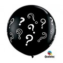 Globo Yumbo Negro "?" Globo Yumbo Negro "?"