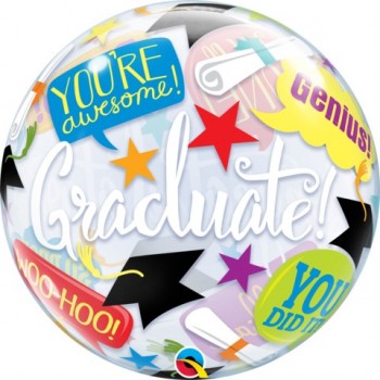 Globo Burbuja Graduado!