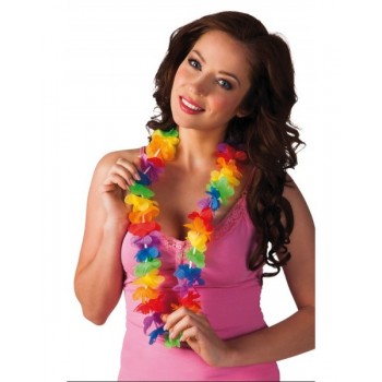 Collar Hawaiano Arcoiris