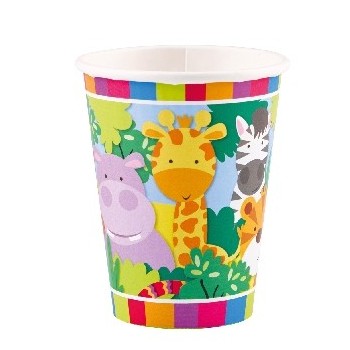 P/8 Vaso 250Ml Jungla