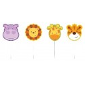 P/4 Velas Animales Jungla P/4 Velas Animales Jungla