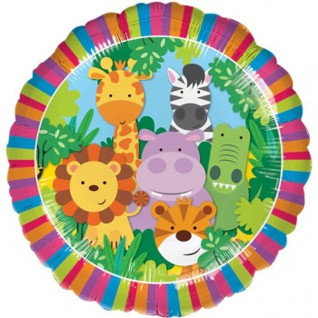 Globo 18" Amigos De La Jungla