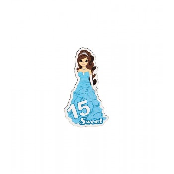 Iman"Sweet 15"Rosa 6Cm