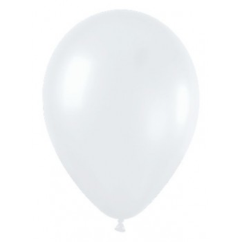 B/50 Globos R.12 Satin Blanco