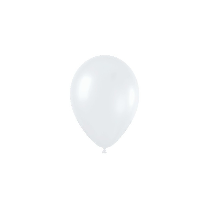 B/50 Globos R.12 Satin Blanco