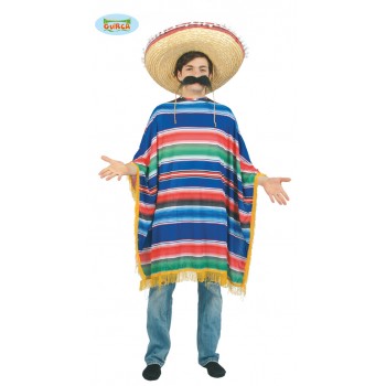 Poncho Mejicano Adulto T-U.