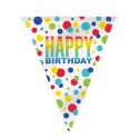 Banderin Happy Bday Topo Multi Banderin Happy Bday Topo Multi