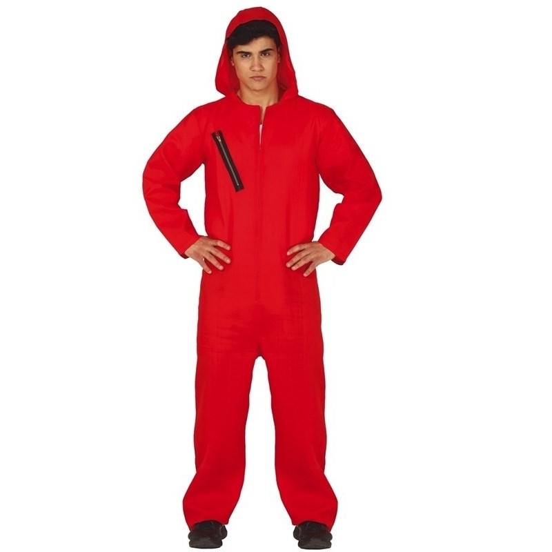 Disf.Convicto Capucha Rojo T-M Disf.Convicto Capucha Rojo T-M