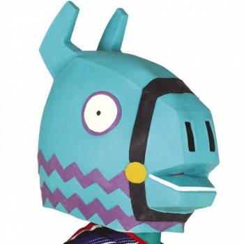 Mascara Llama Azul Latex