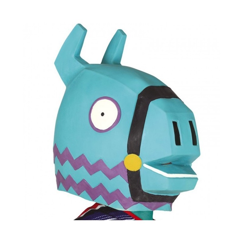 Mascara Llama Azul Latex Mascara Llama Azul Latex