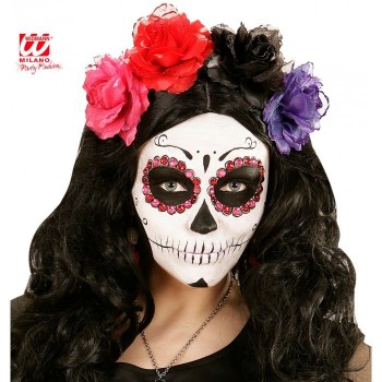 Rosa Roja C/Clip Pelo