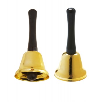 Campana Papa Noel Oro