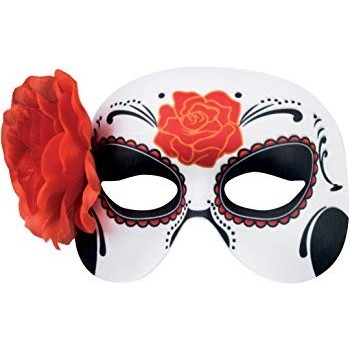 Mascara Catrina Con Flor