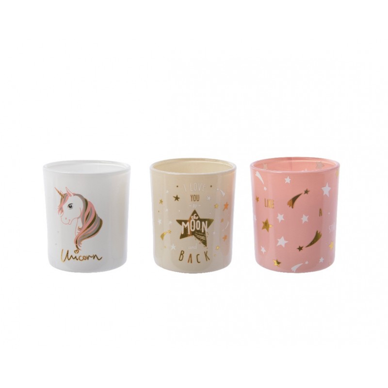 Vaso C/Lumina Unicornio Navida
