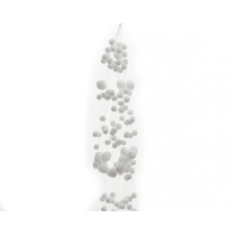 Guirn.Bolas Nieve 3X78x3cm Guirn.Bolas Nieve 3X78x3cm