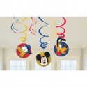 P/6 Deco.Espiral Mickey Mouse