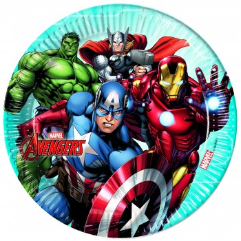 P/8 Plato 23Cm Vengadores
