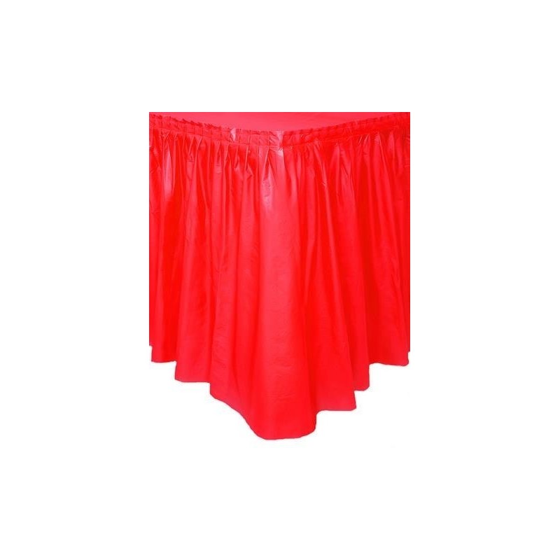 Faldon Mesa Plast.Rojo Faldon Mesa Plast.Rojo