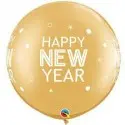 Globo Jumbo Oro Happy New Year Globo Jumbo Oro Happy New Year
