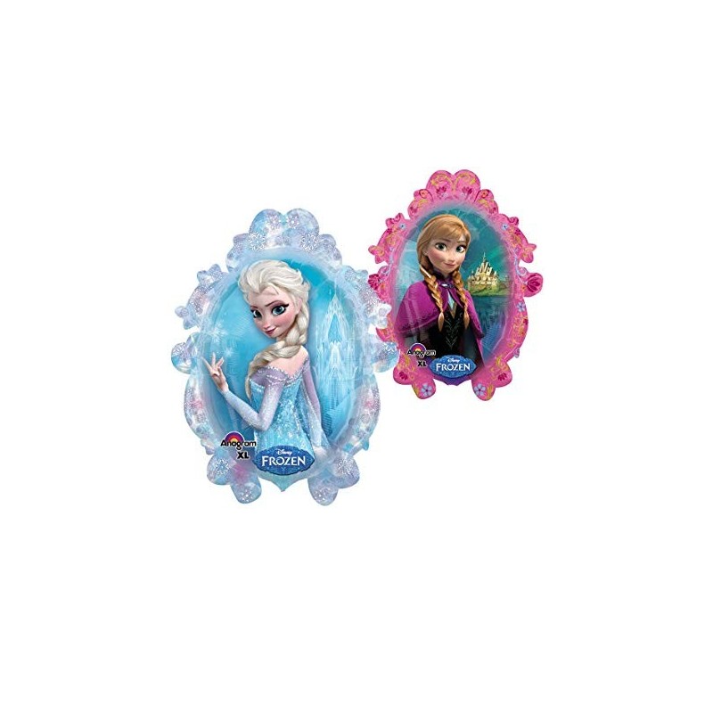 Globo Xl Frozen 2 Caras 78Cm Globo Xl Frozen 2 Caras 78Cm