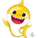 Globo Forma Baby Shark Amarill Globo Forma Baby Shark Amarill