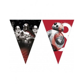Banderin Star Wars Ultimo Jedi